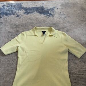GAP Light Yellow Polo Shirt